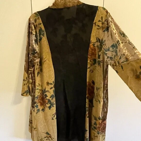 KAMANA Open Front Cardigan Duster Jacket - Picture 11 of 12